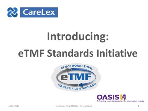 ETMF Standards .